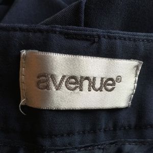 Lightweight Wide Leg Avenue Ankle Pants